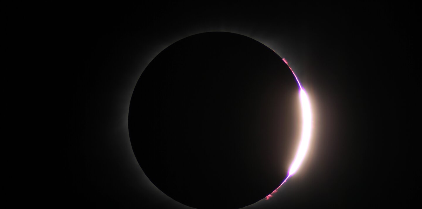 "Diamantenring" der totalen Sonnenfinsternis vom 21. August 2017, spezielles Erlebnis. | © ESA, CC BY-SA 3.0 IGO