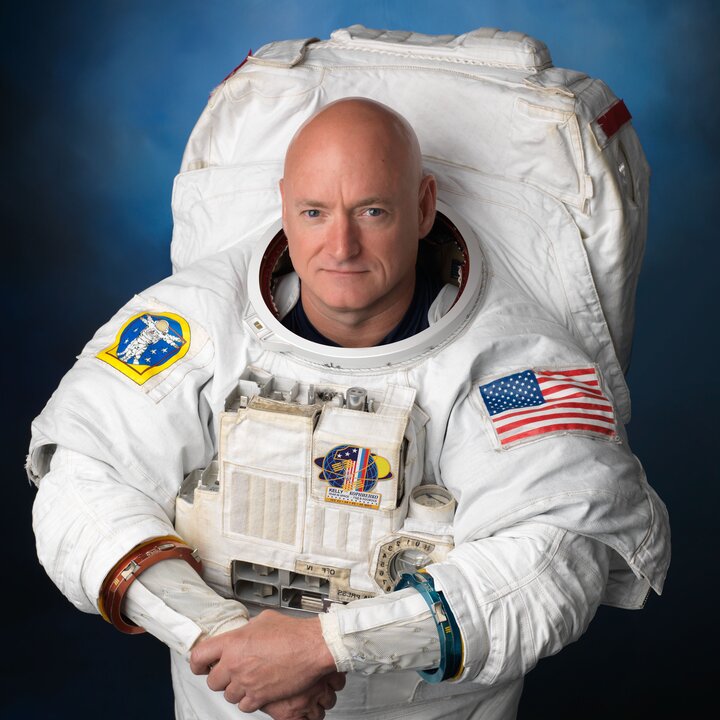 Astronaut und Space Eye Beirat Scott Kelly im Raumanzug | © NASA